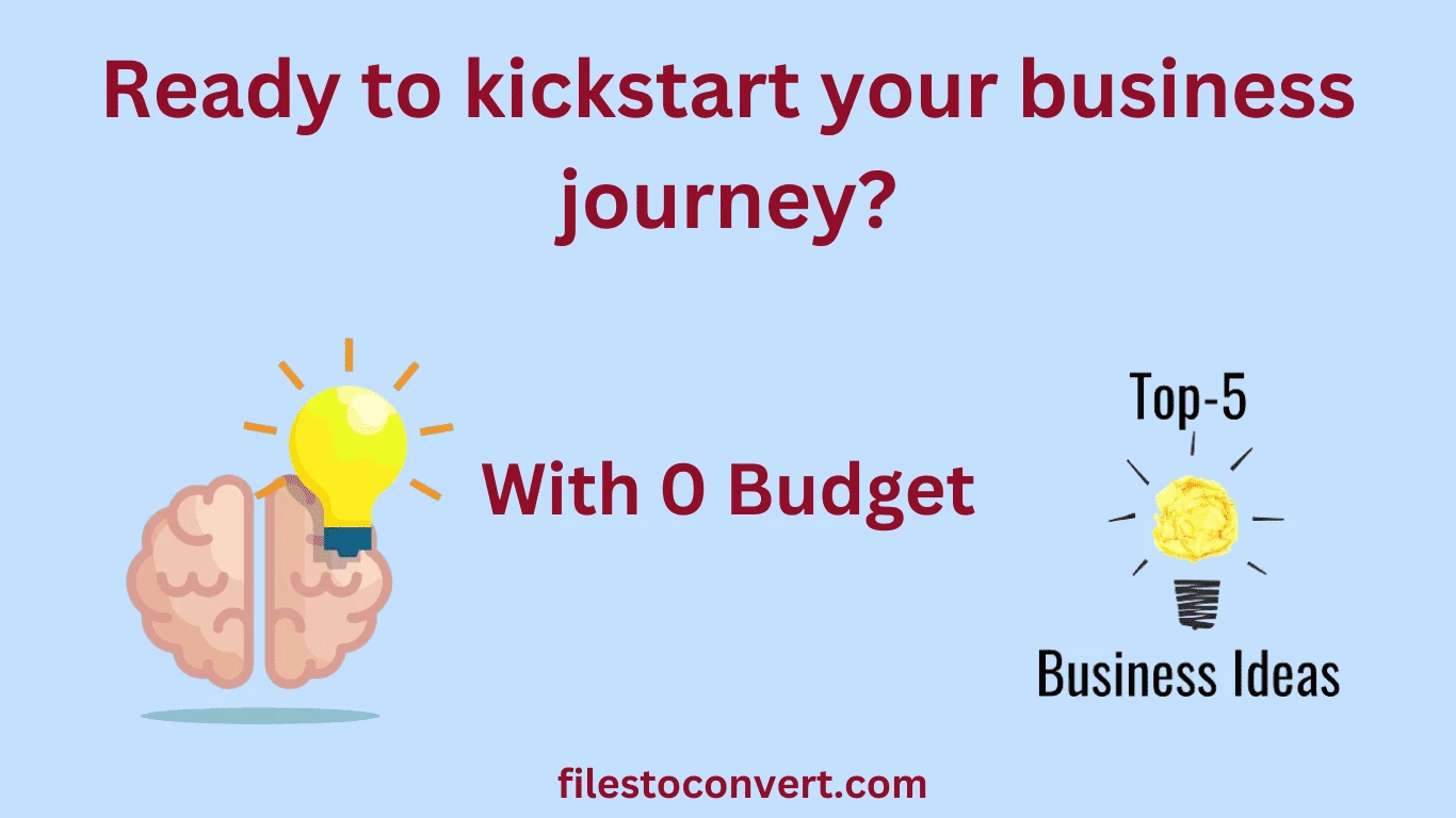 Starting an Online Business with Zero Investment: Top 5 Business Ideas | FTC | Image